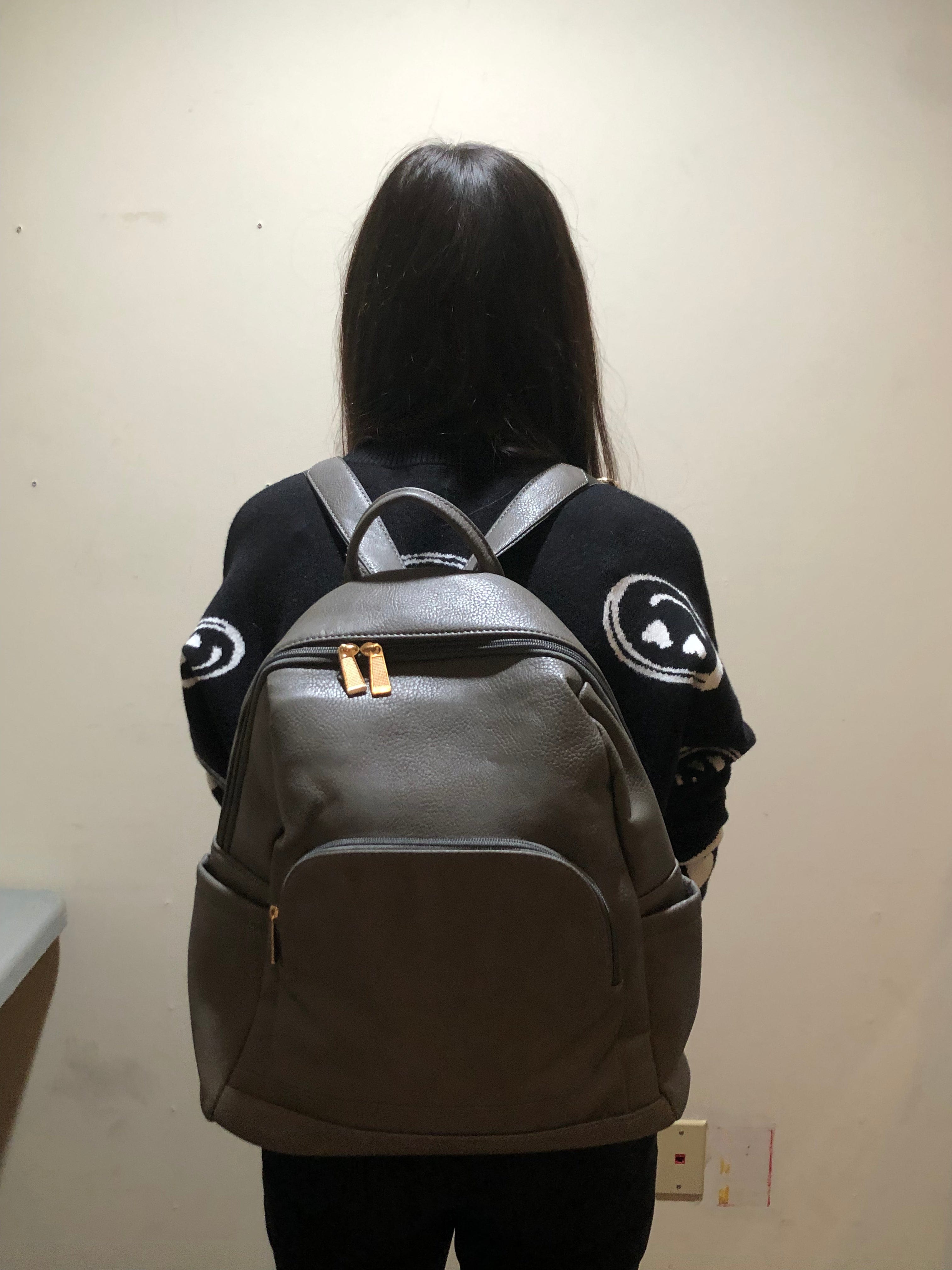 Grey Backpack