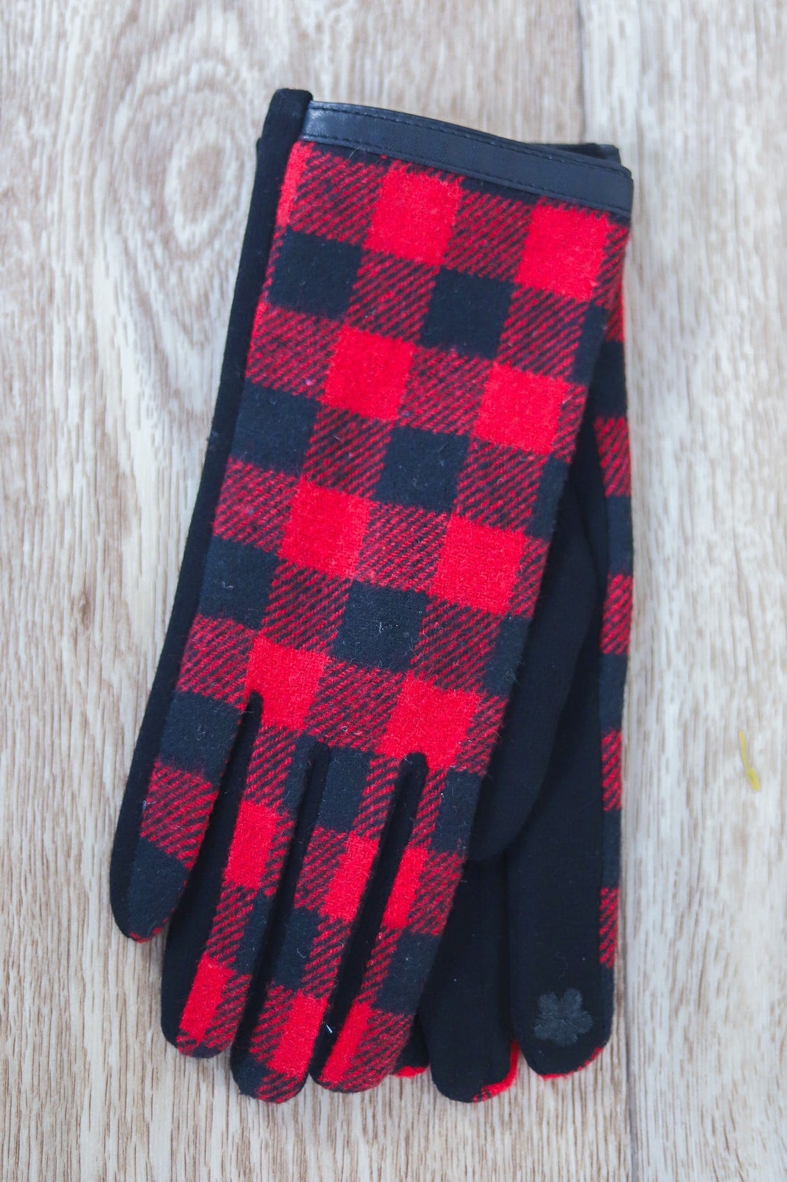 Fashion Buffalo Plaid Gloves