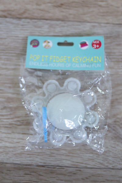 Solar Powered Flipped Octopus Key Chain
