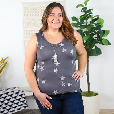 Distressed Star Tank