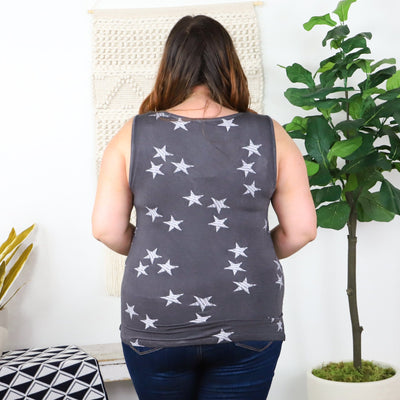 Distressed Star Tank