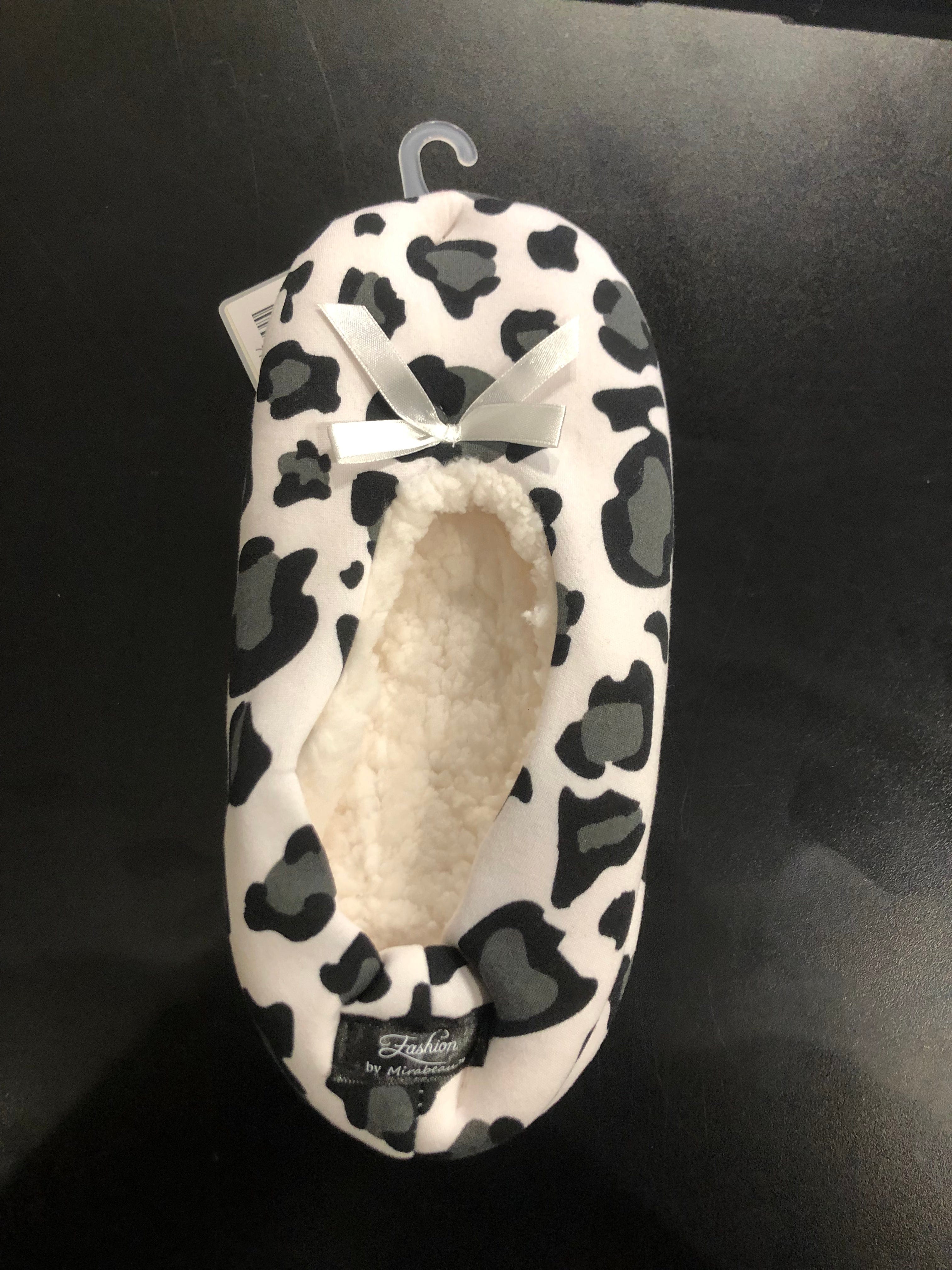 Snow Leopard Slipper