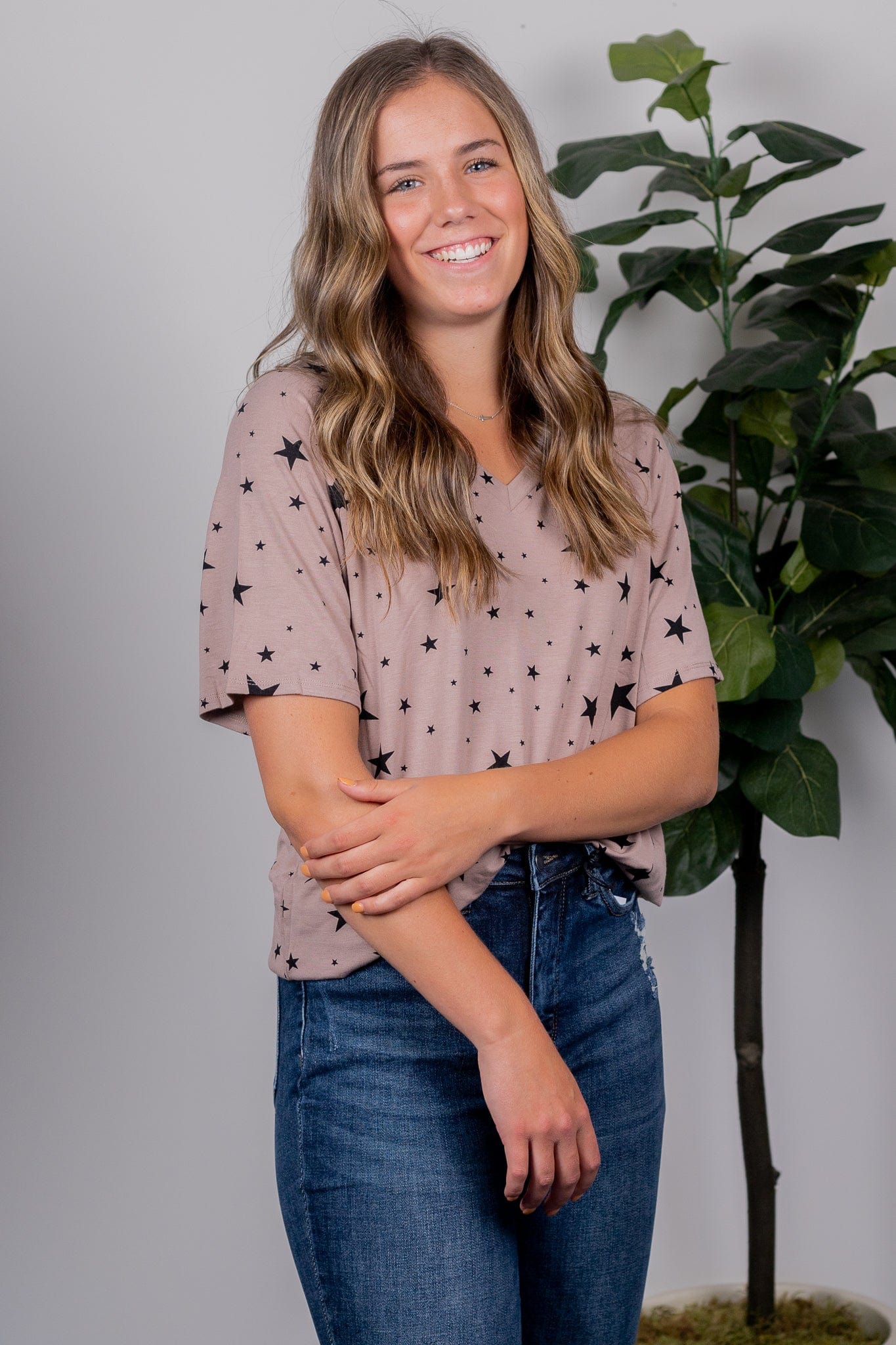 Ash Dottie Top