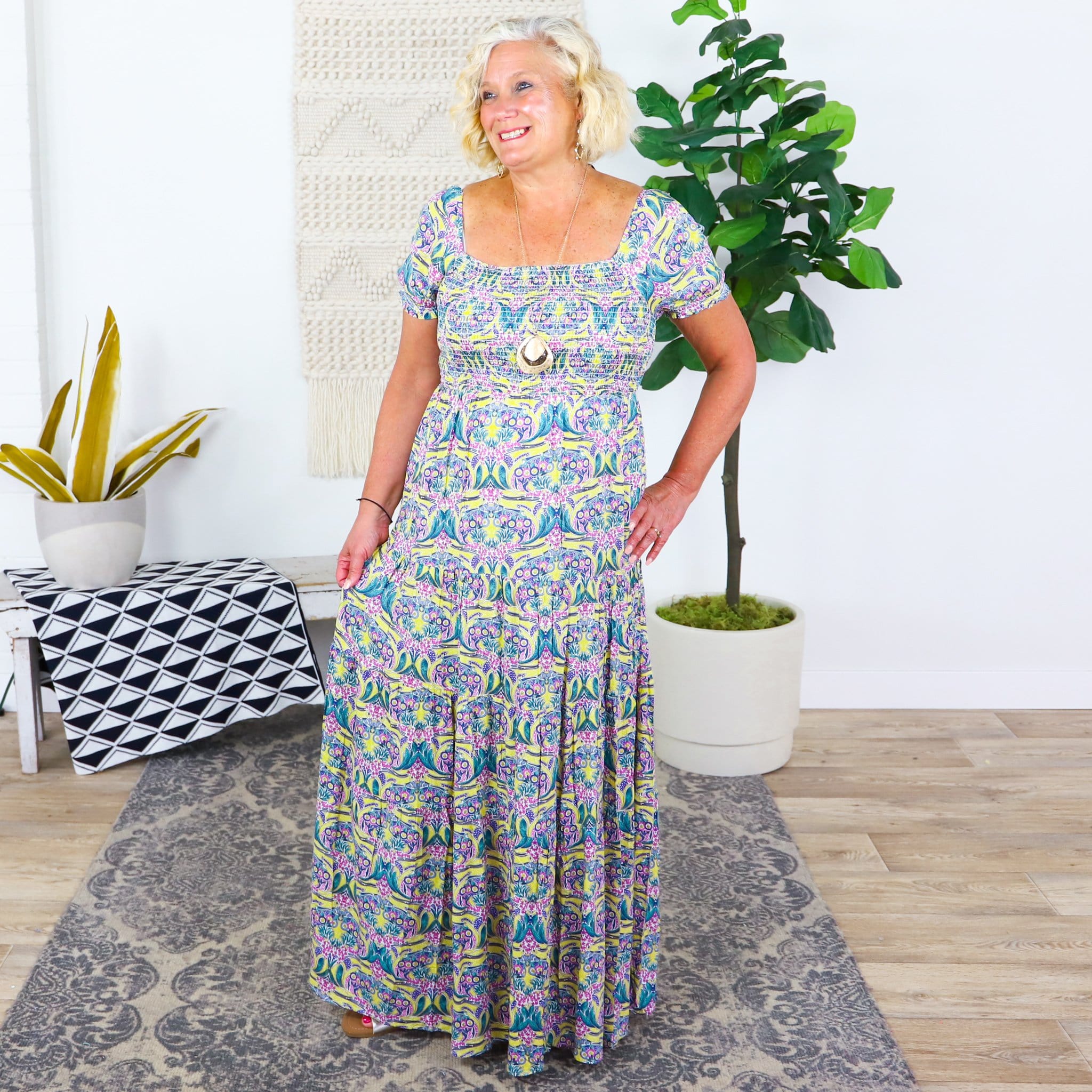 Feeling Flowy Maxi Dress