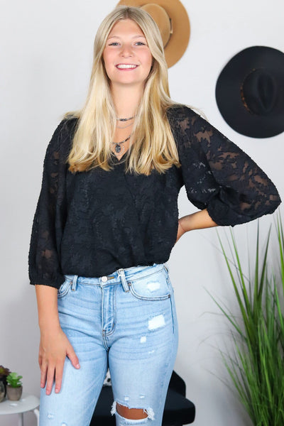 Black Lace Bodysuit