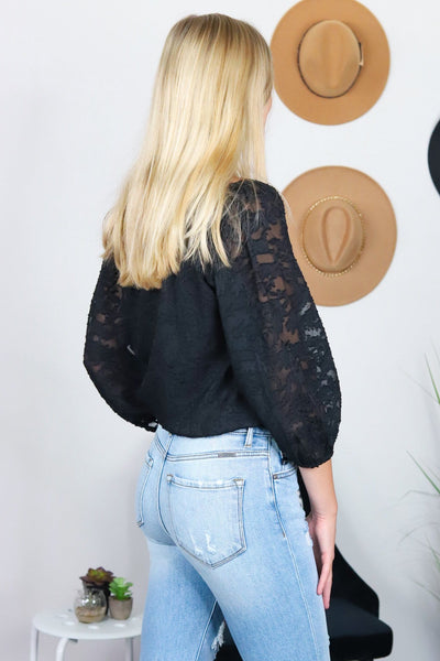 Black Lace Bodysuit