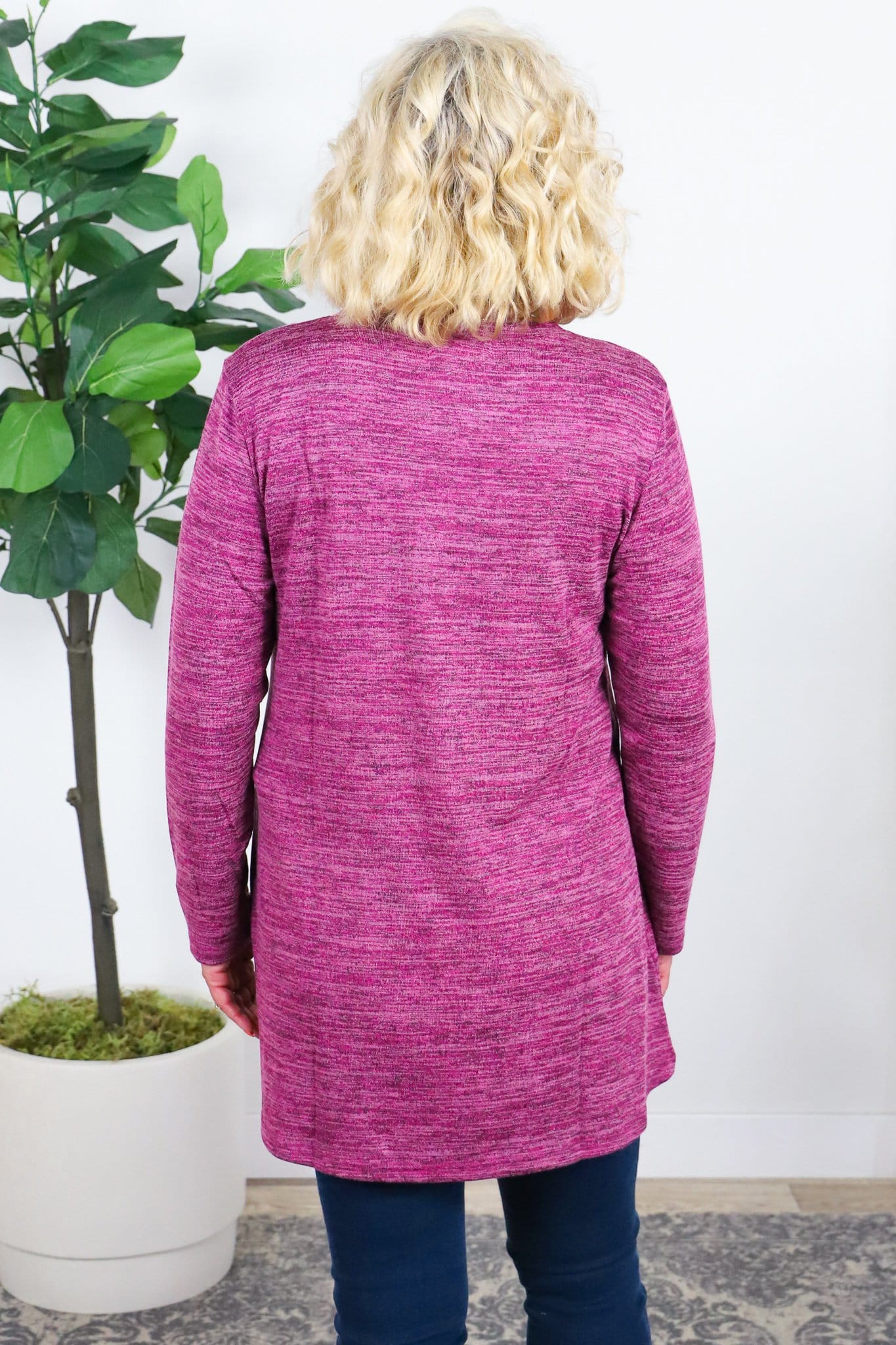 Heathered Tunic Top