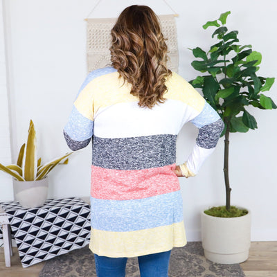 Marigold Hatchi Stripe Cardigan