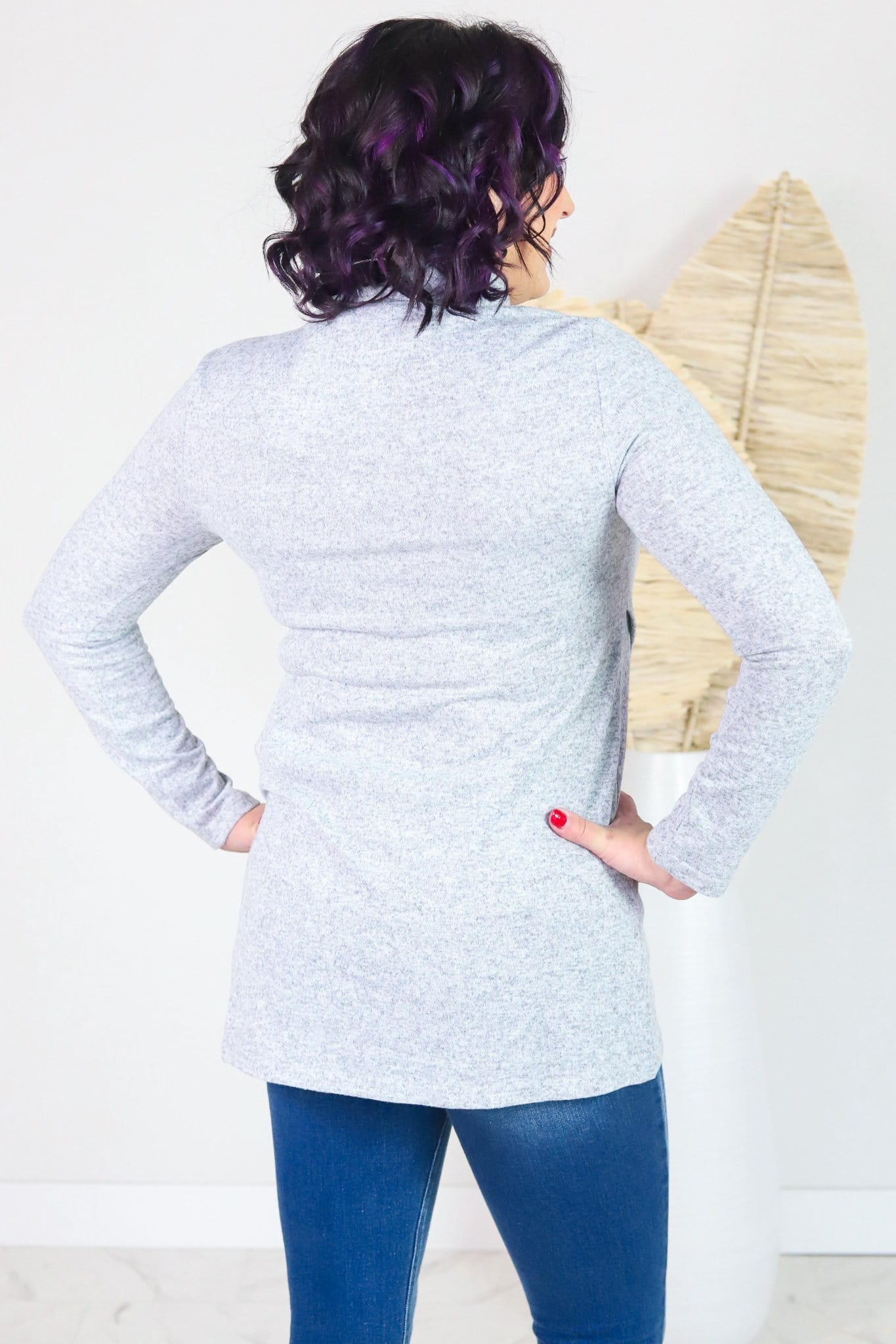 Ande Turtle Neck Wrap Top