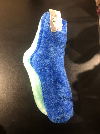 2PK Quarter Chenille Sock