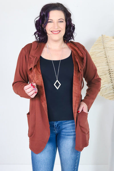 Cozy Fleece Hooded Jacket