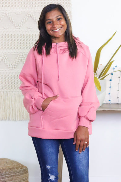 Side Tie Hoodie Sweatshirt - Autumn Collection