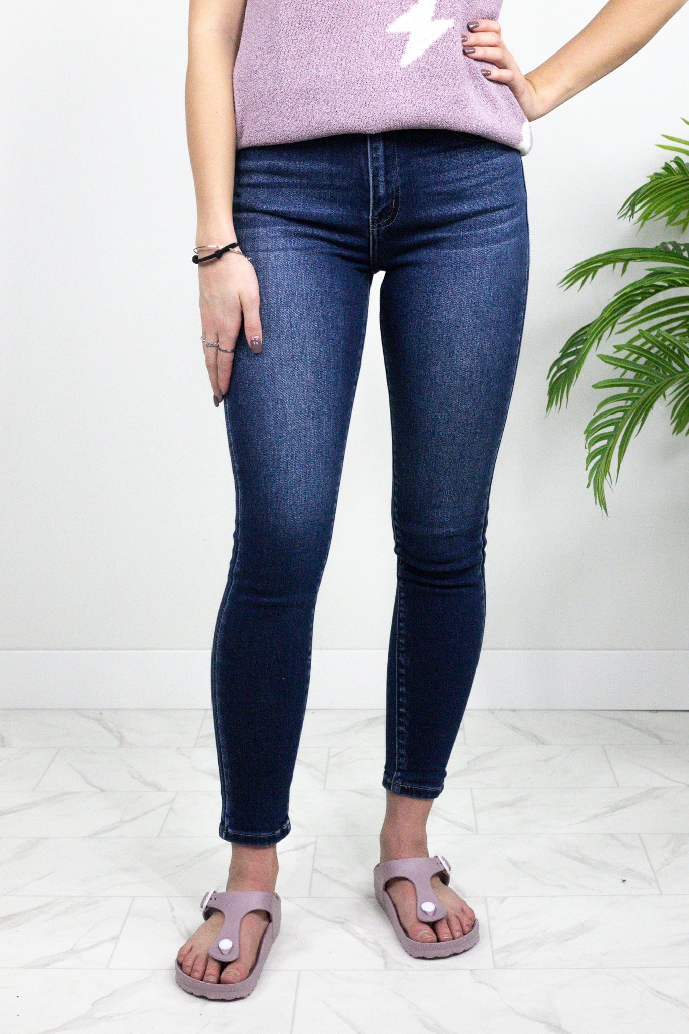 Dark High Rise Everyday Skinny