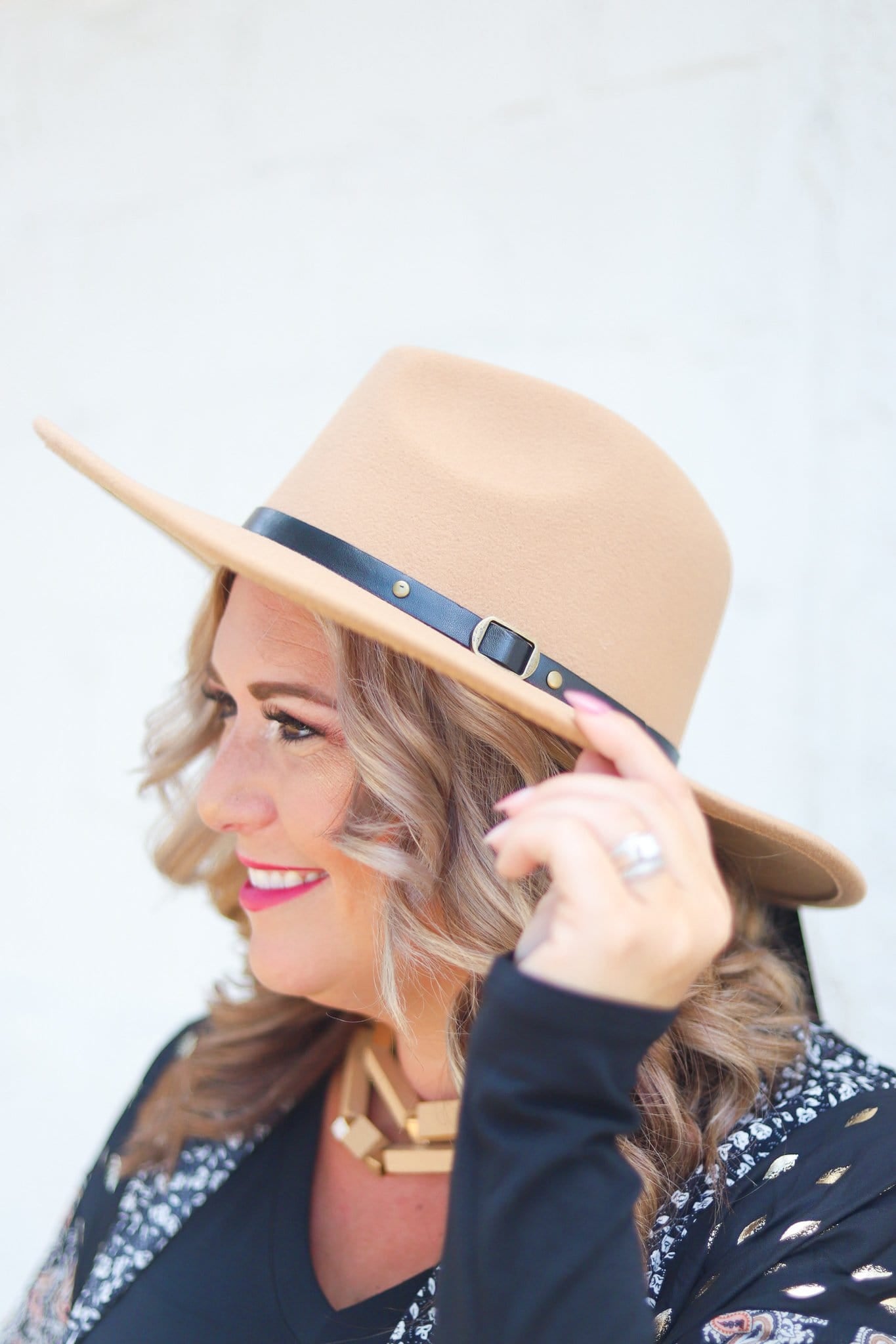 Solid Ranger Belted Hat