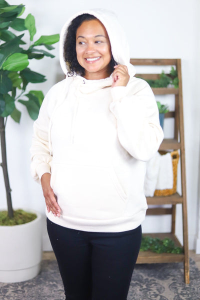 Side Tie Hoodie Sweatshirt - Autumn Collection
