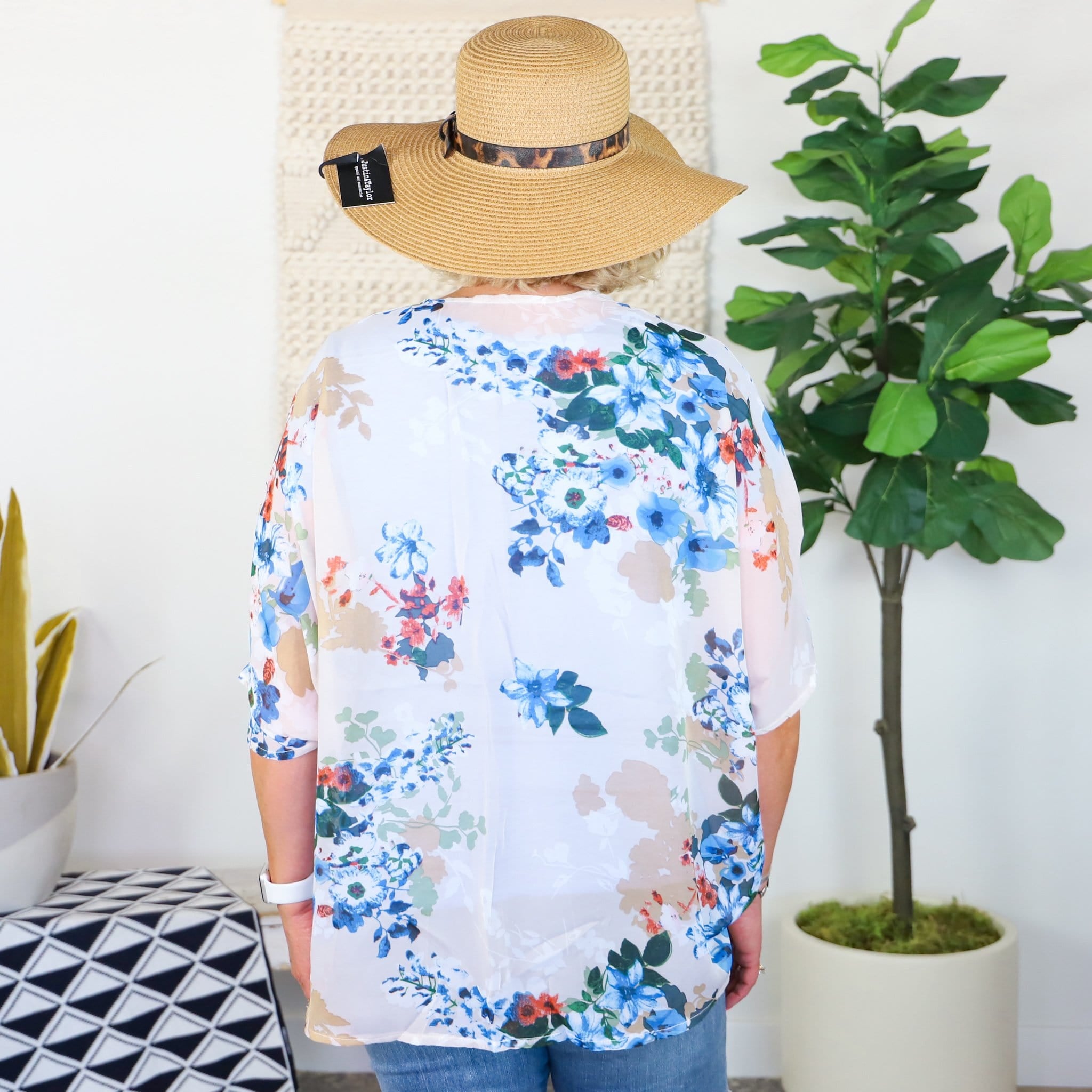 Mixed Floral Kimono