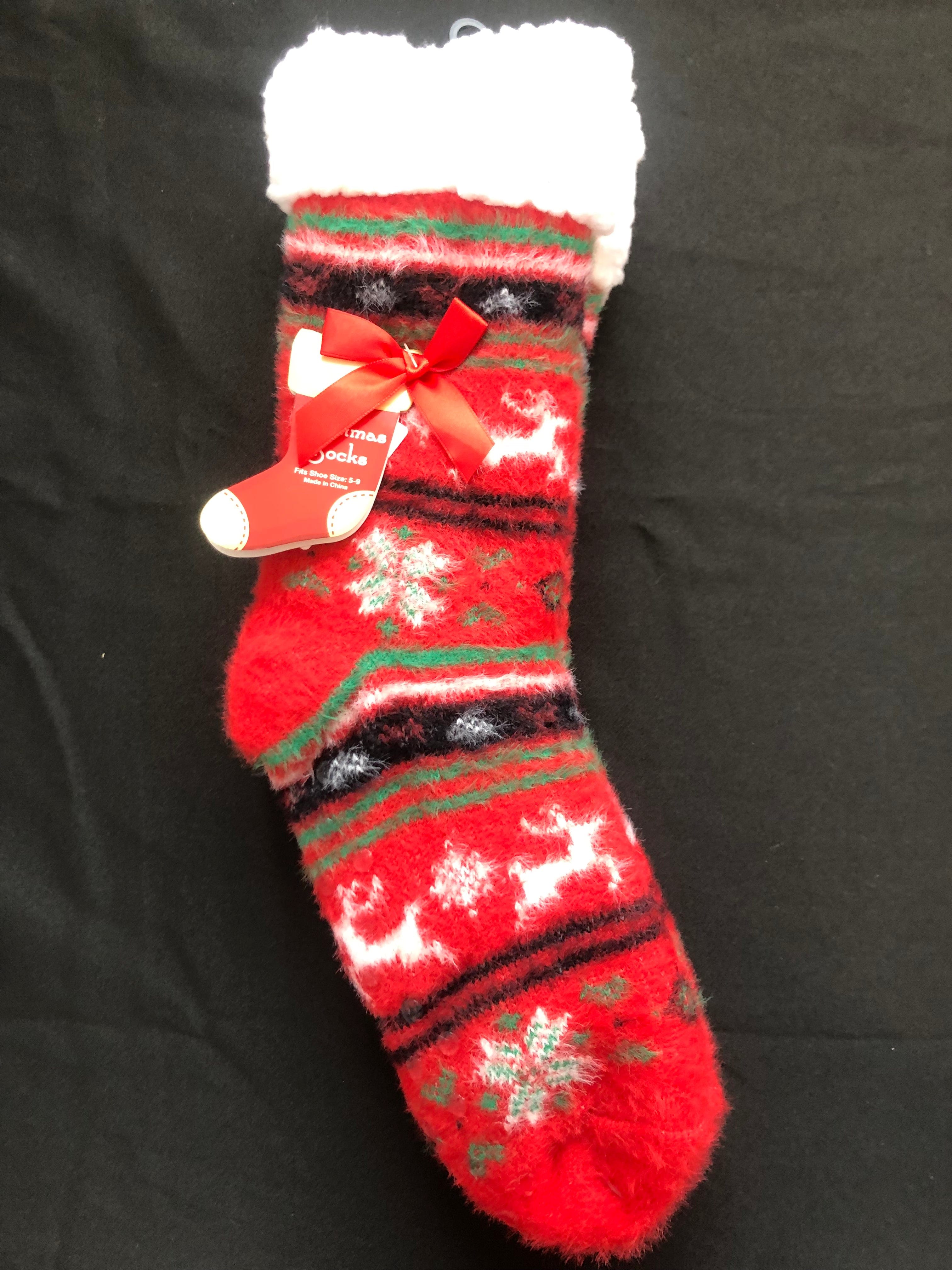 Reindeer Sherpa Booties