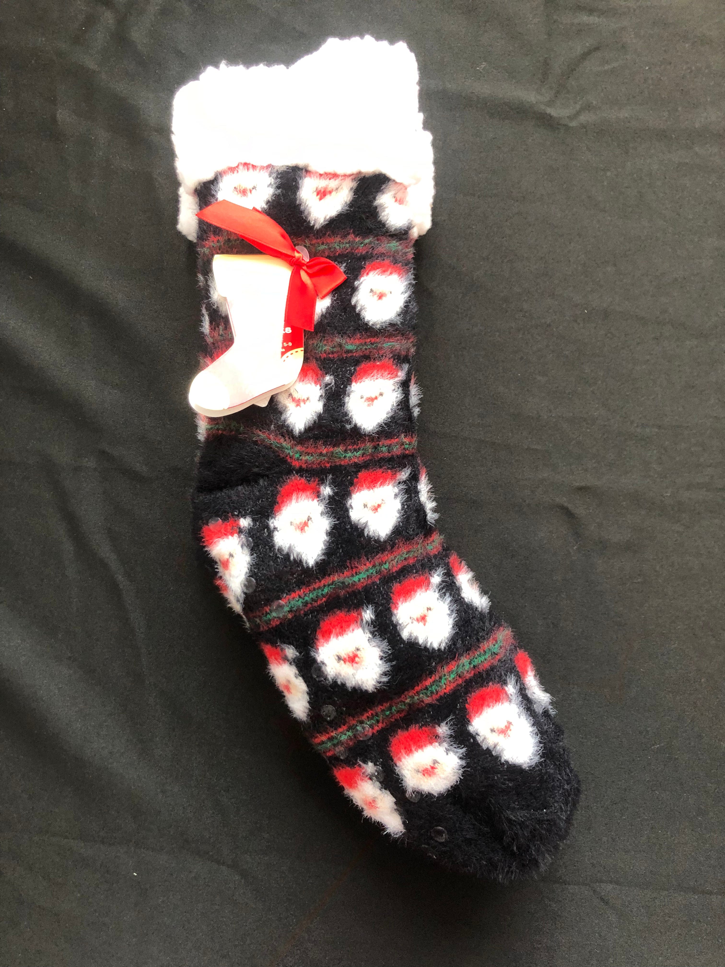 Santa Sherpa Booties