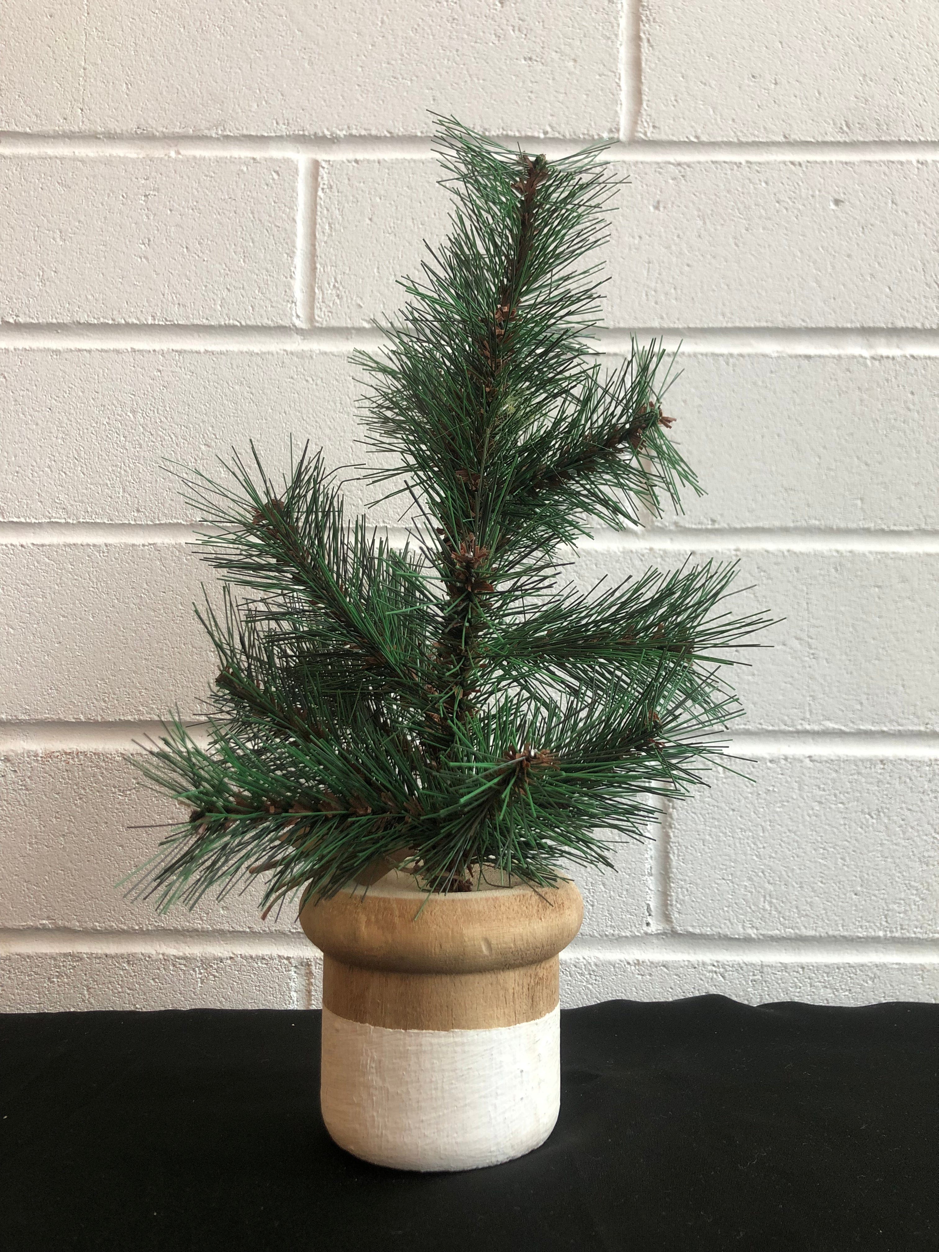 Color Block Mini Pine Tree