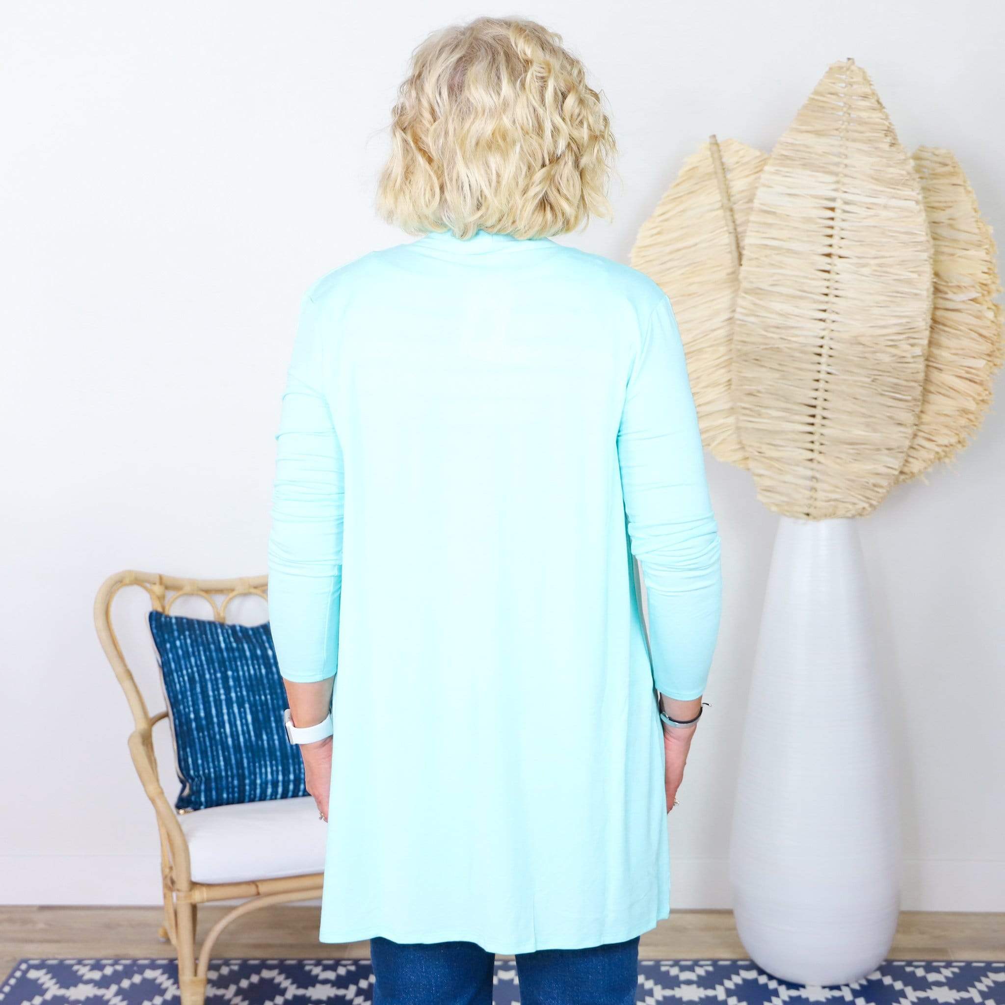 Slouchy Pocket Open Cardigan - Bright Collection