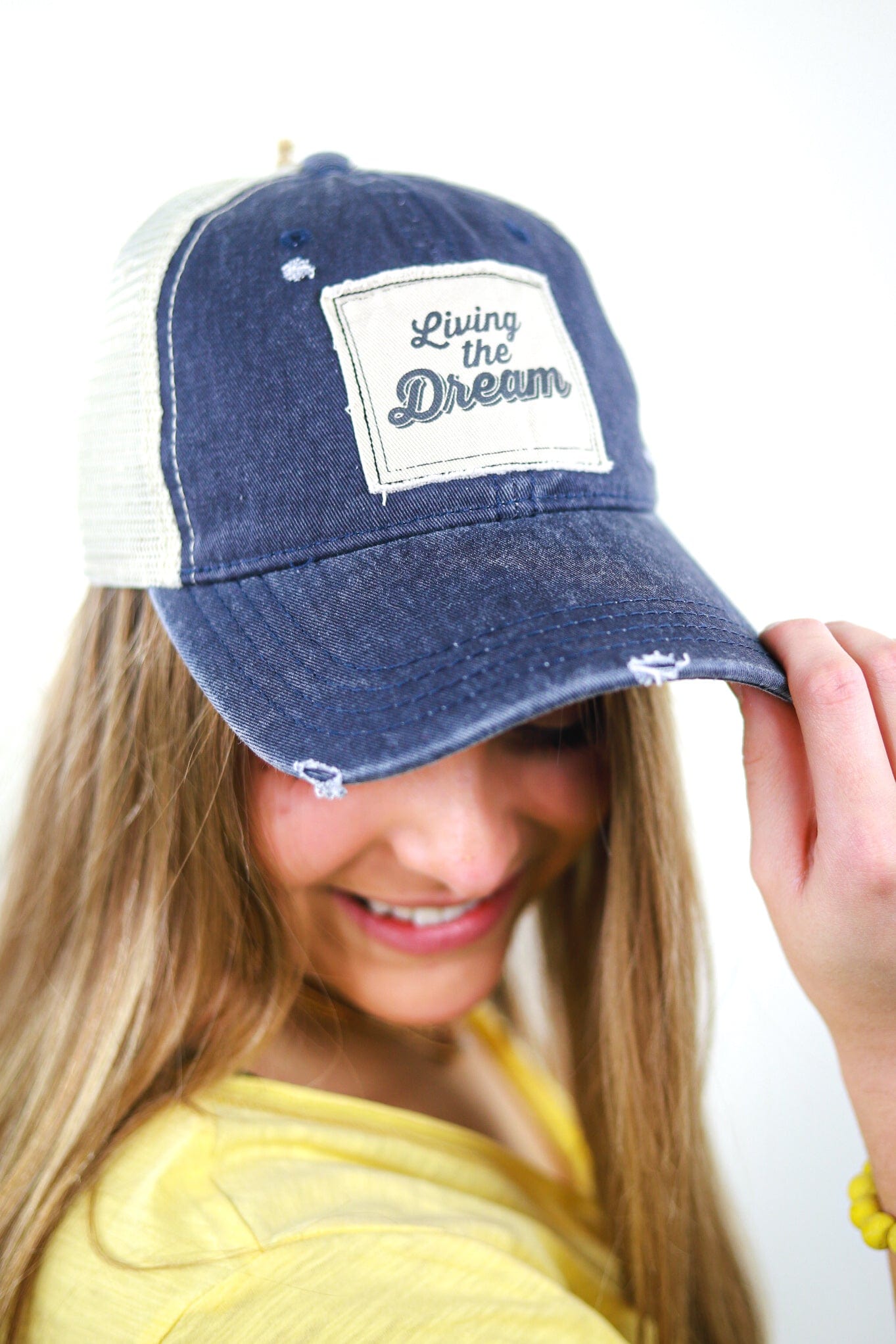 Living The Dream Trucker Hat