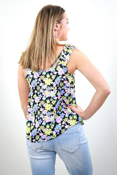 Throwback Floral Tank