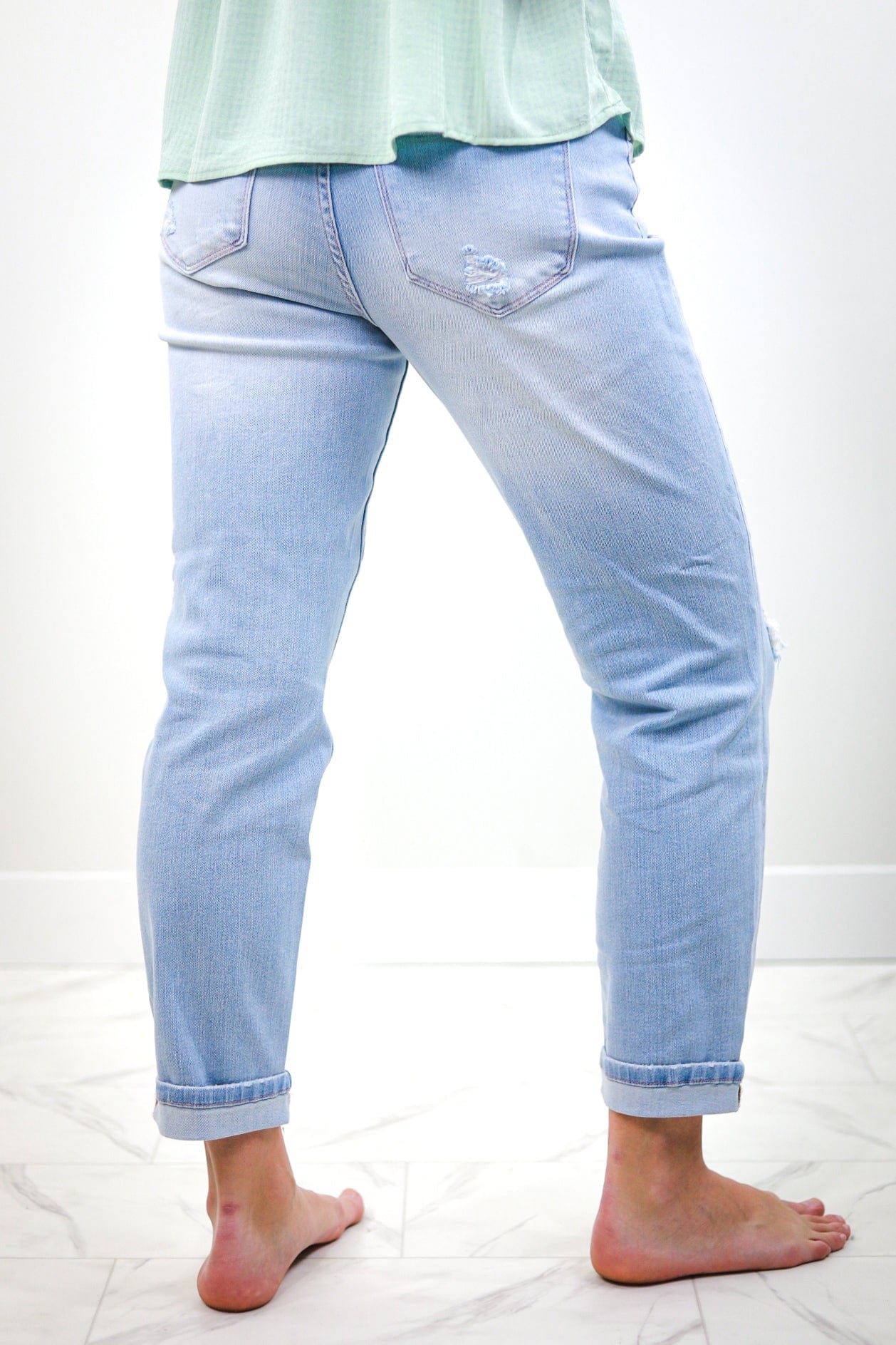 Pink Lemonade Boyfriend Jeans