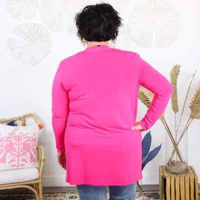 Slouchy Pocket Open Cardigan - Bright Collection