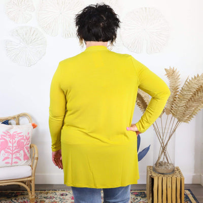 Slouchy Pocket Open Cardigan - Bright Collection
