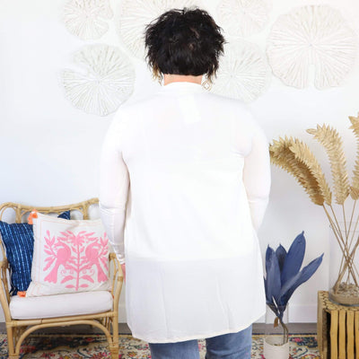 Slouchy Pocket Open Cardigan - Bright Collection