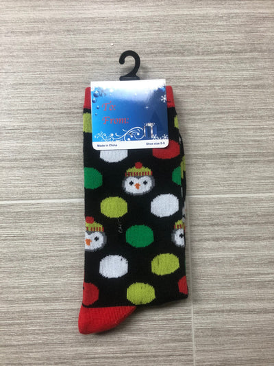 Holiday Penguin Socks