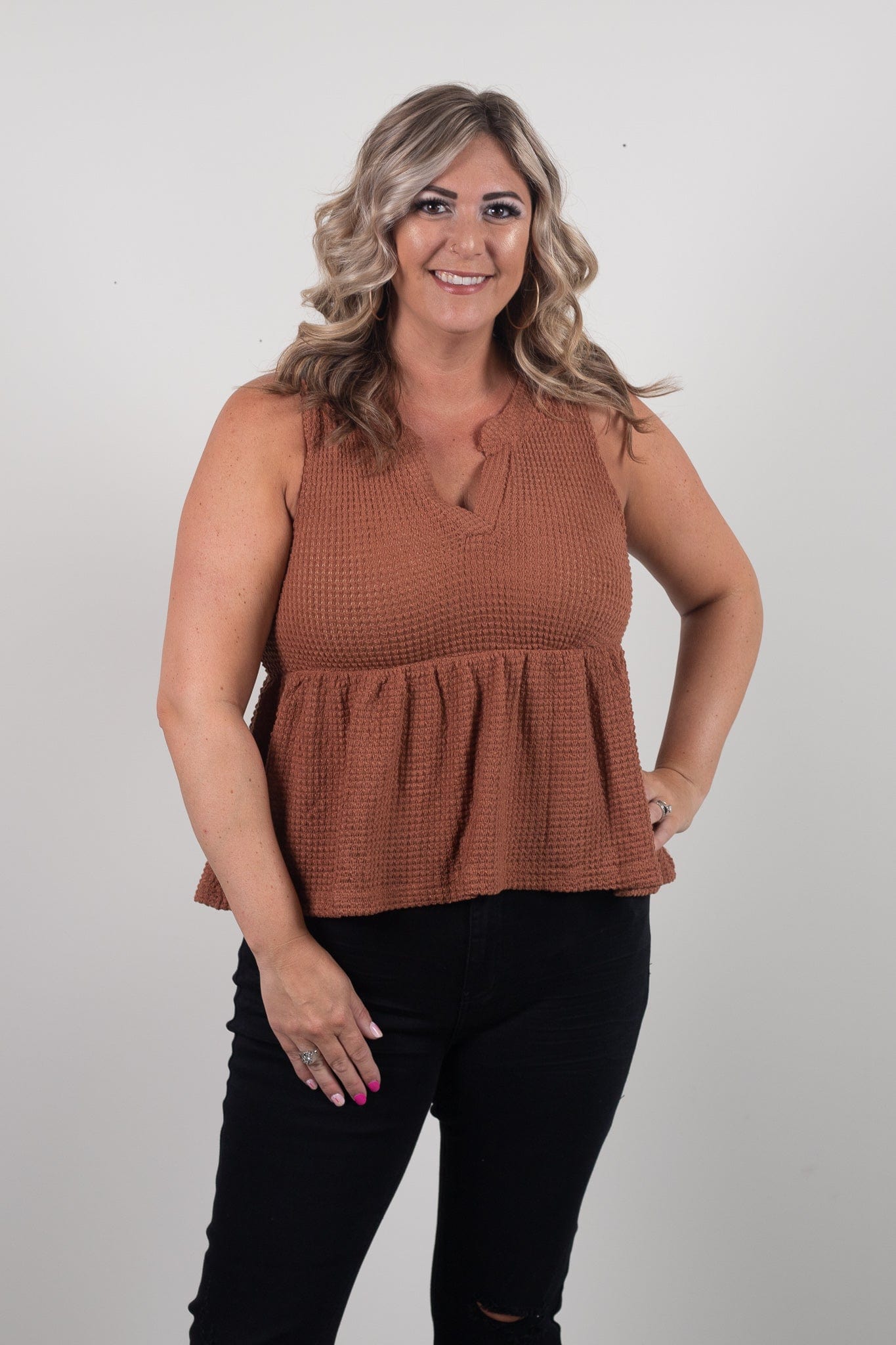 Sienna Texture Knit Tank