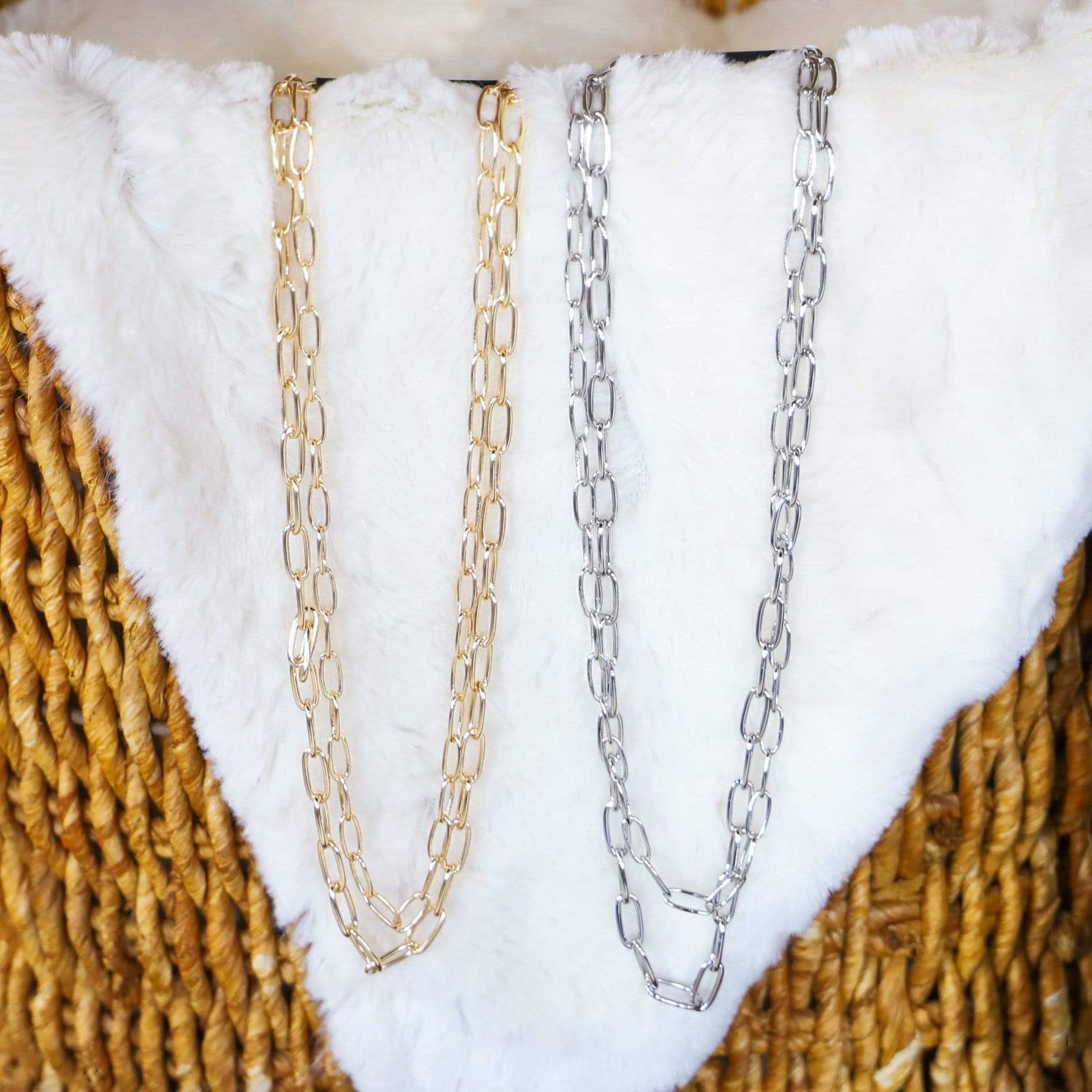 Double Layer Chain Necklace