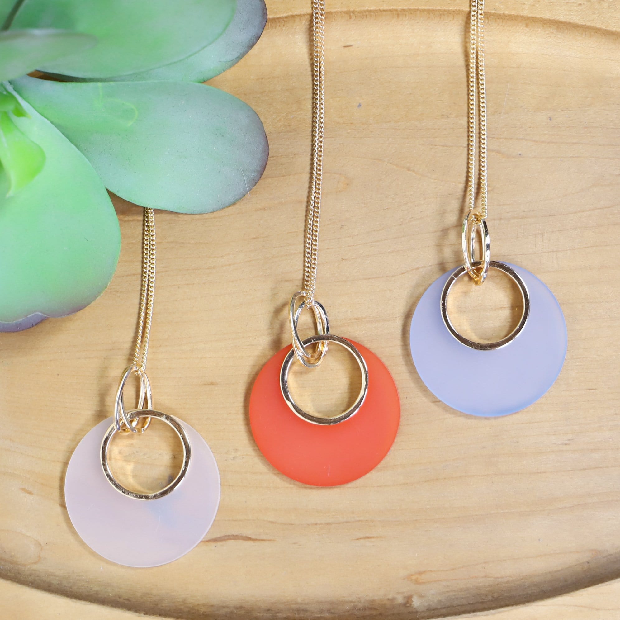 Circle Pendant Necklace