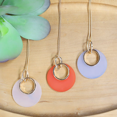 Circle Pendant Necklace
