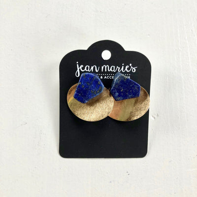 Stone Pendant Earring