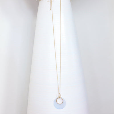 Circle Pendant Necklace