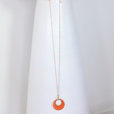 Circle Pendant Necklace