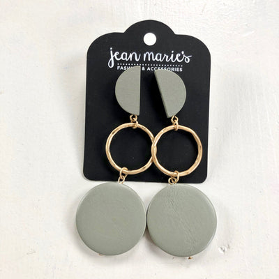 Geo Tier Earring