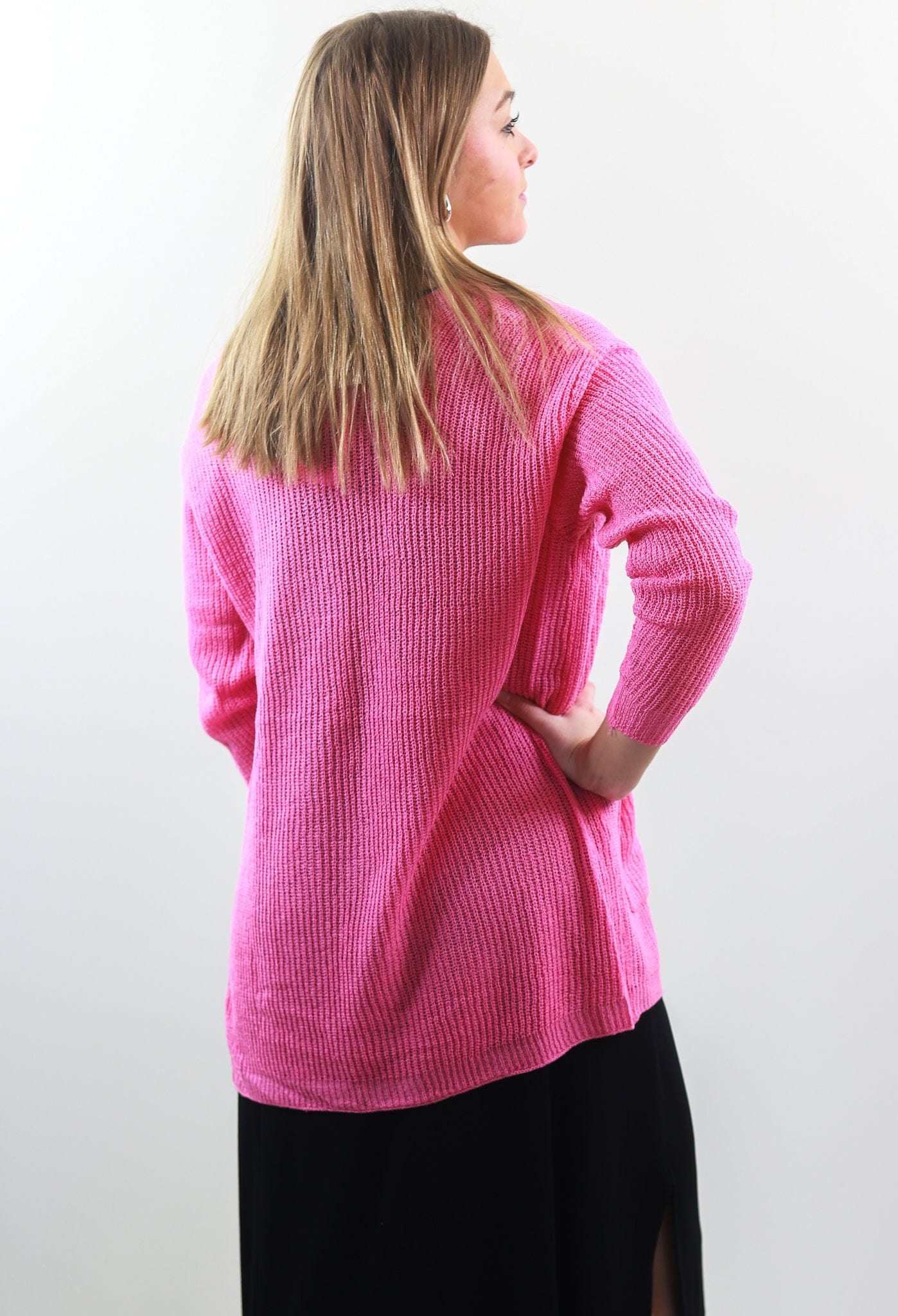 Pink Everyday Cardigan