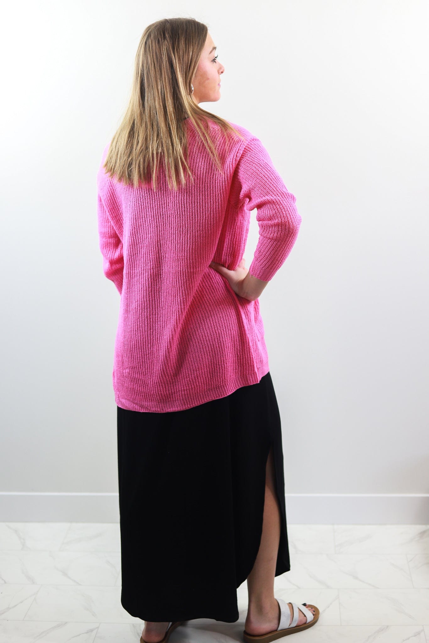 Midi Length Knit Dress