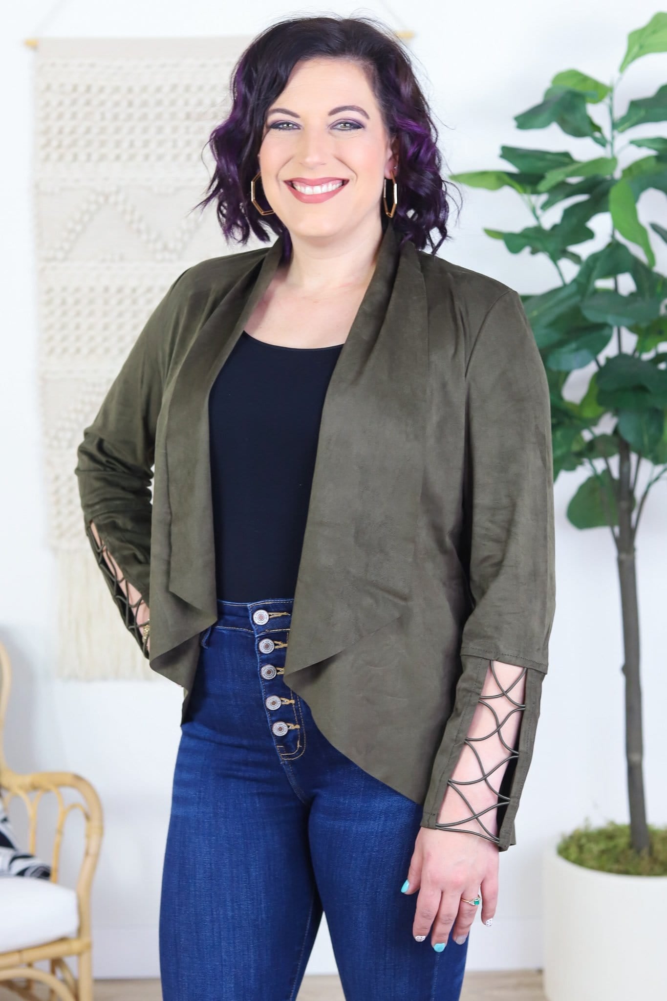 Cordial Criss Cross Jacket