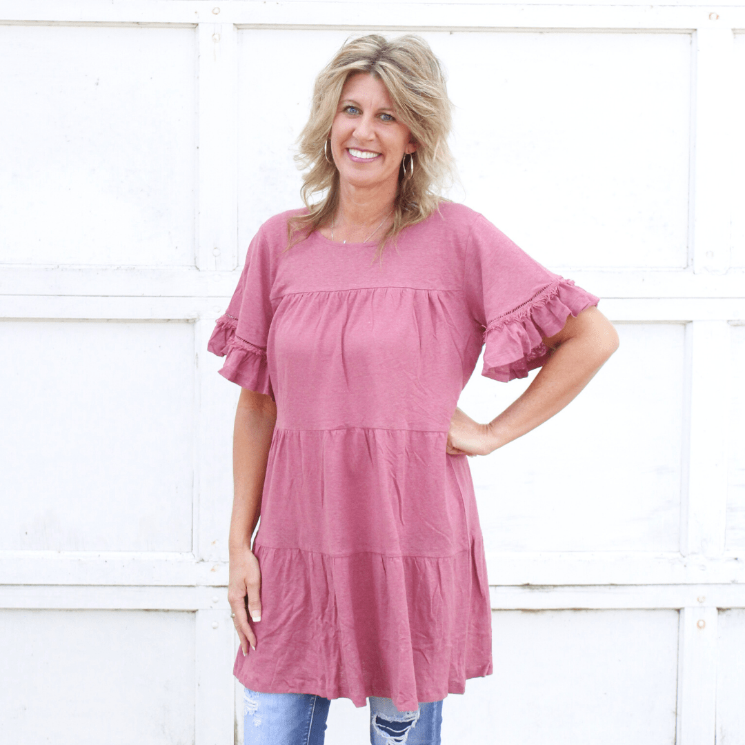 Ruffle Tiered Dress