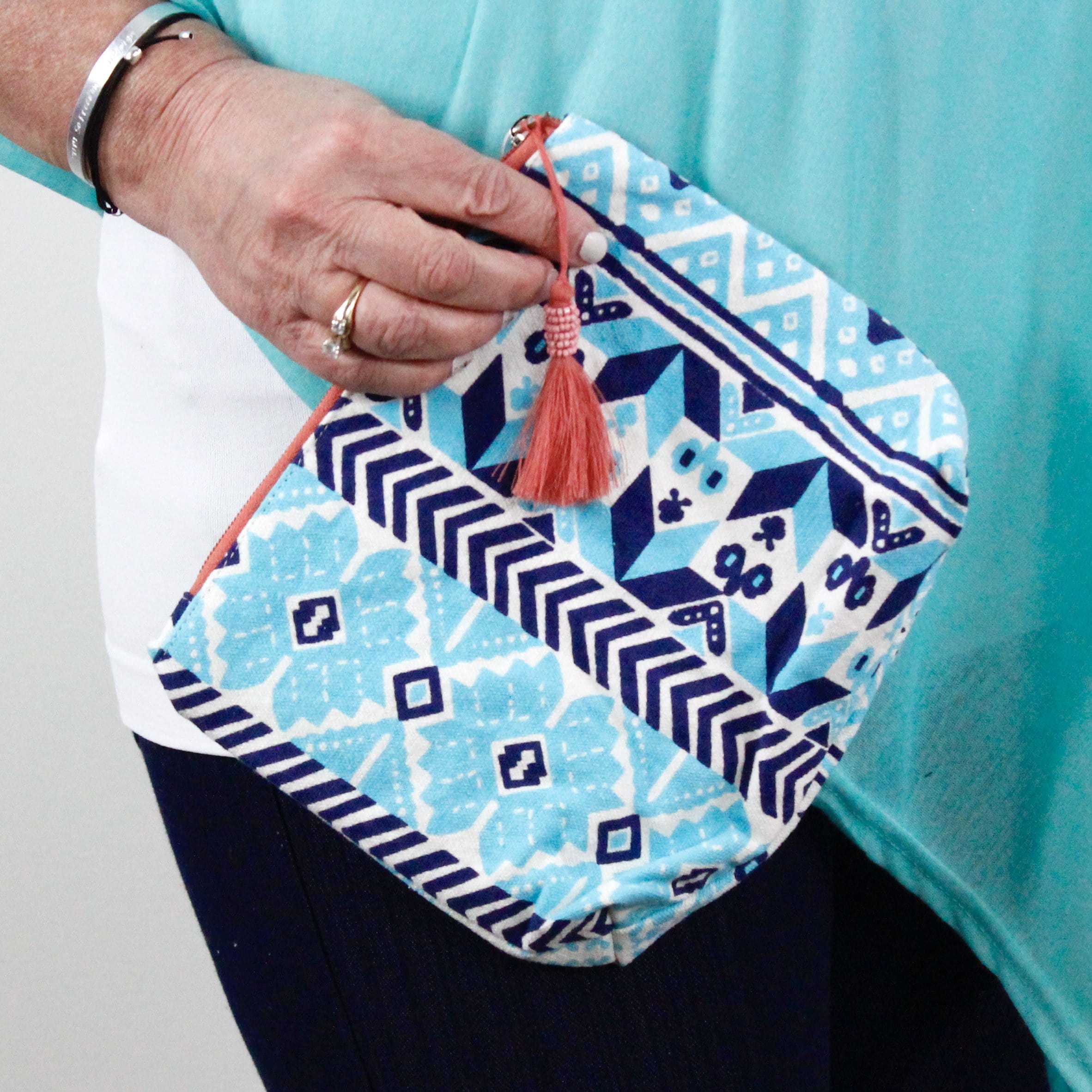 Multi Pattern Cosmetic Bag