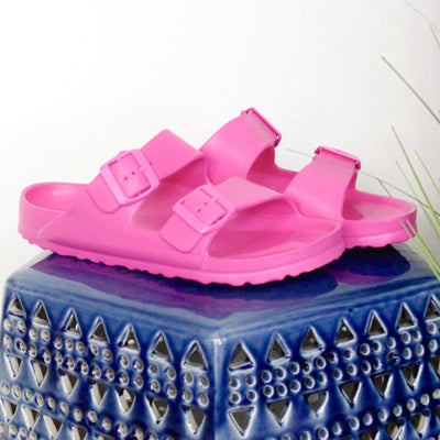 Pink Waterslide Slip On Sandal