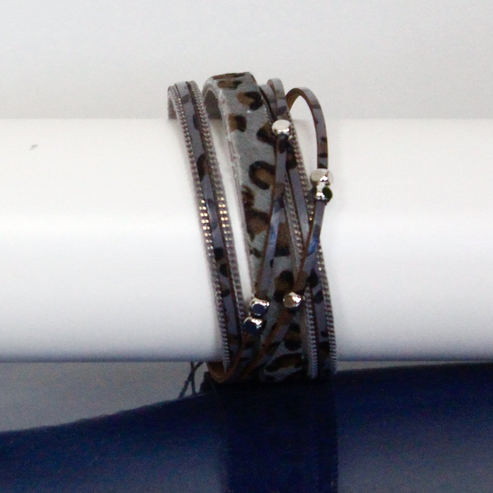 Animal Print Magnetic Bracelet