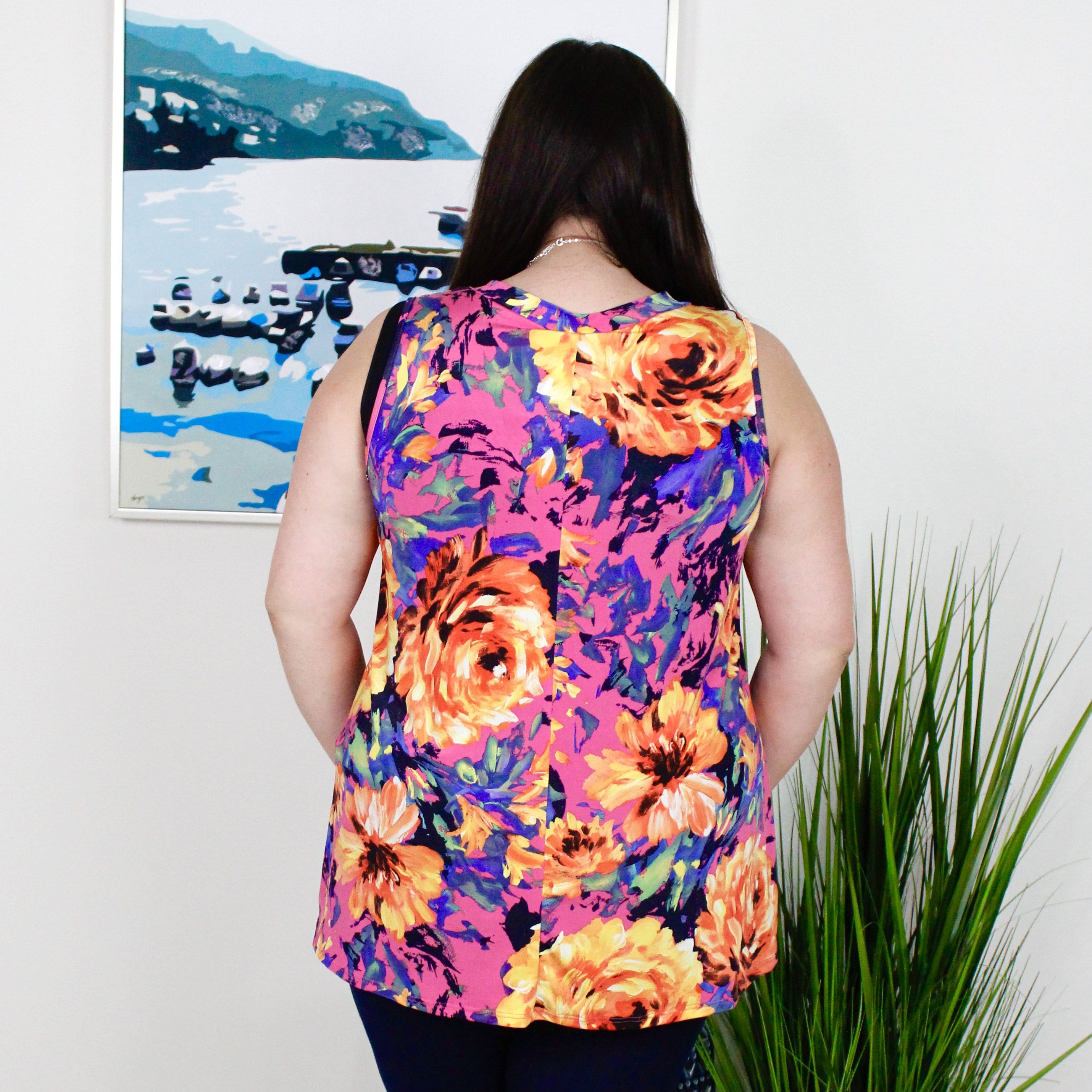 Erica Floral Tank
