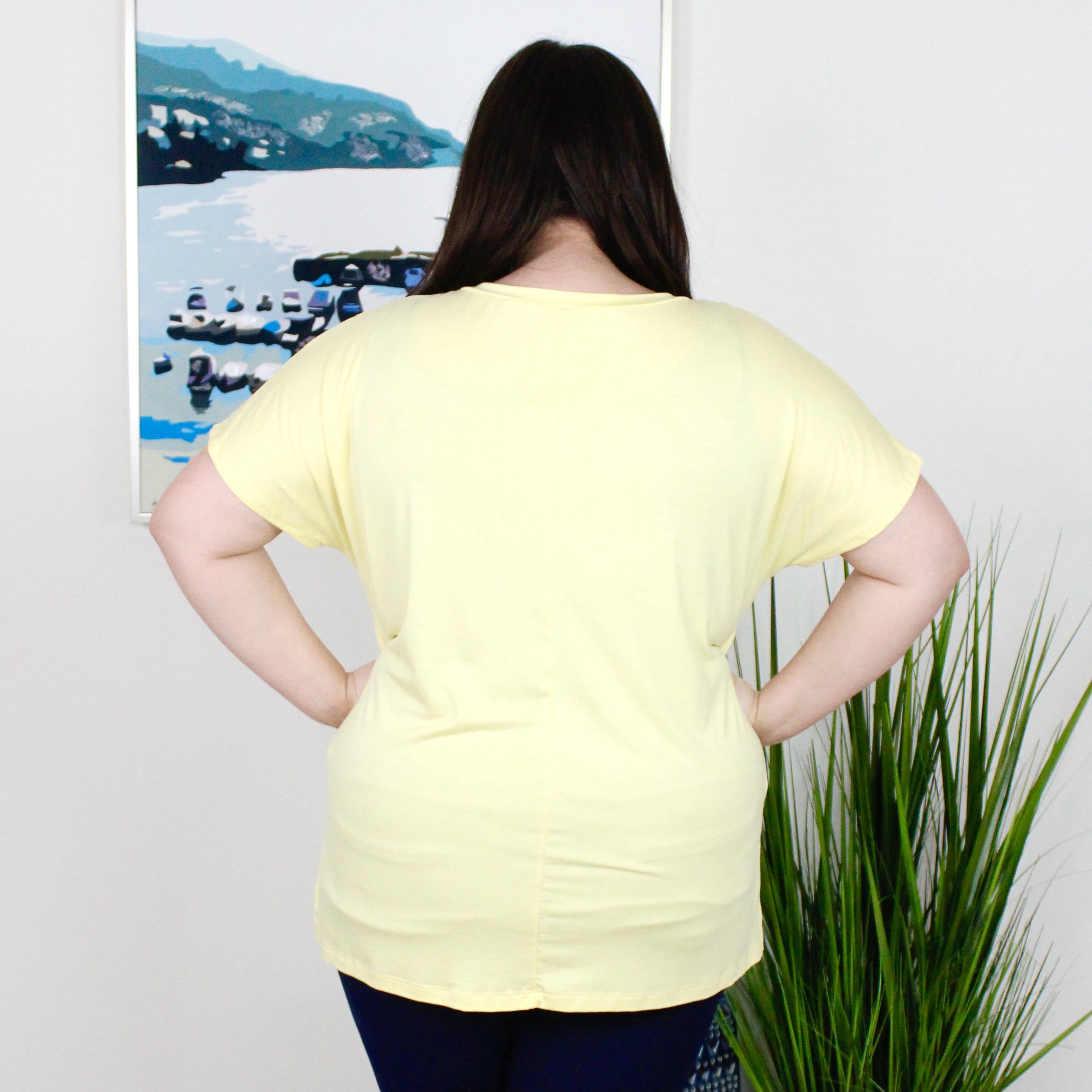 Lemon Leopard Tee