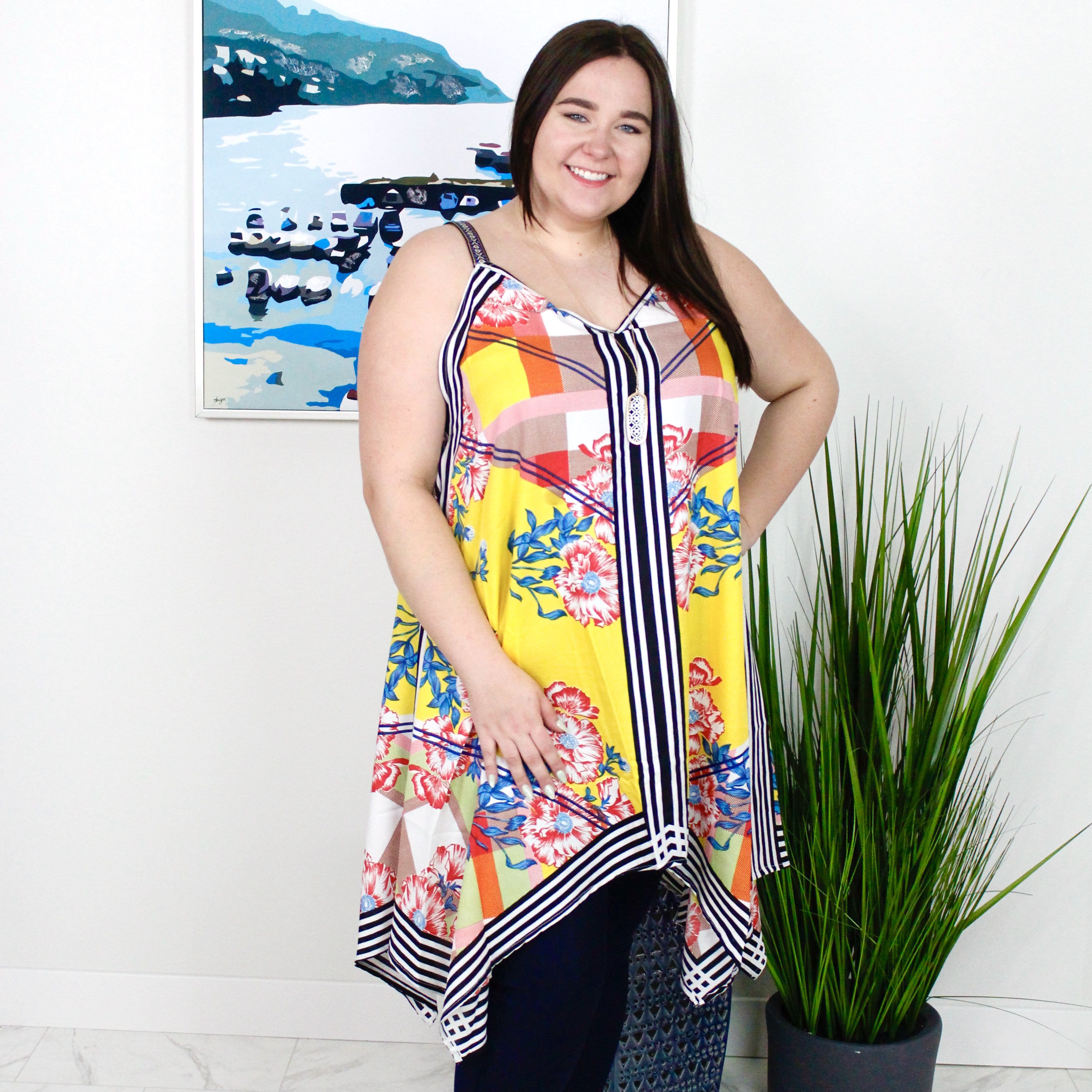 Bandana Print Dress