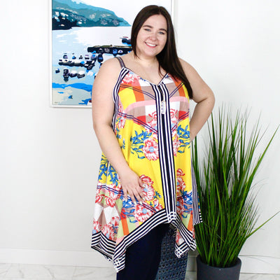 Bandana Print Dress
